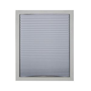 Sunfree Easy to Use High Quality Easy Pleated Venetian Blind for Window White 90 x 240cm